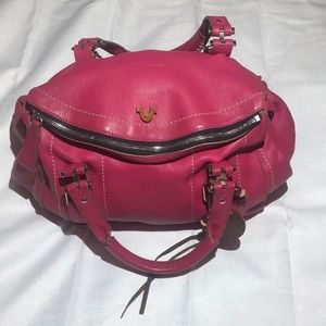 True Religion Leather Satchel